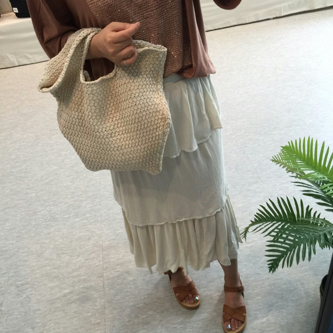 New Women's Bags Casual Knit Bag Autumn Statue 