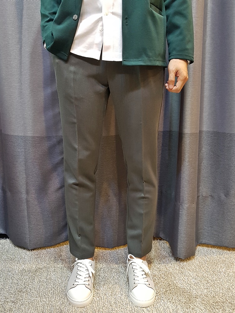 New Men's Pants Autumn Bending Slim Span Slacks