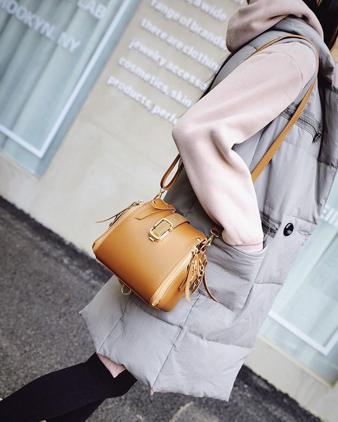 New Mini Cross Chain Backpack 20 Female Female Stu