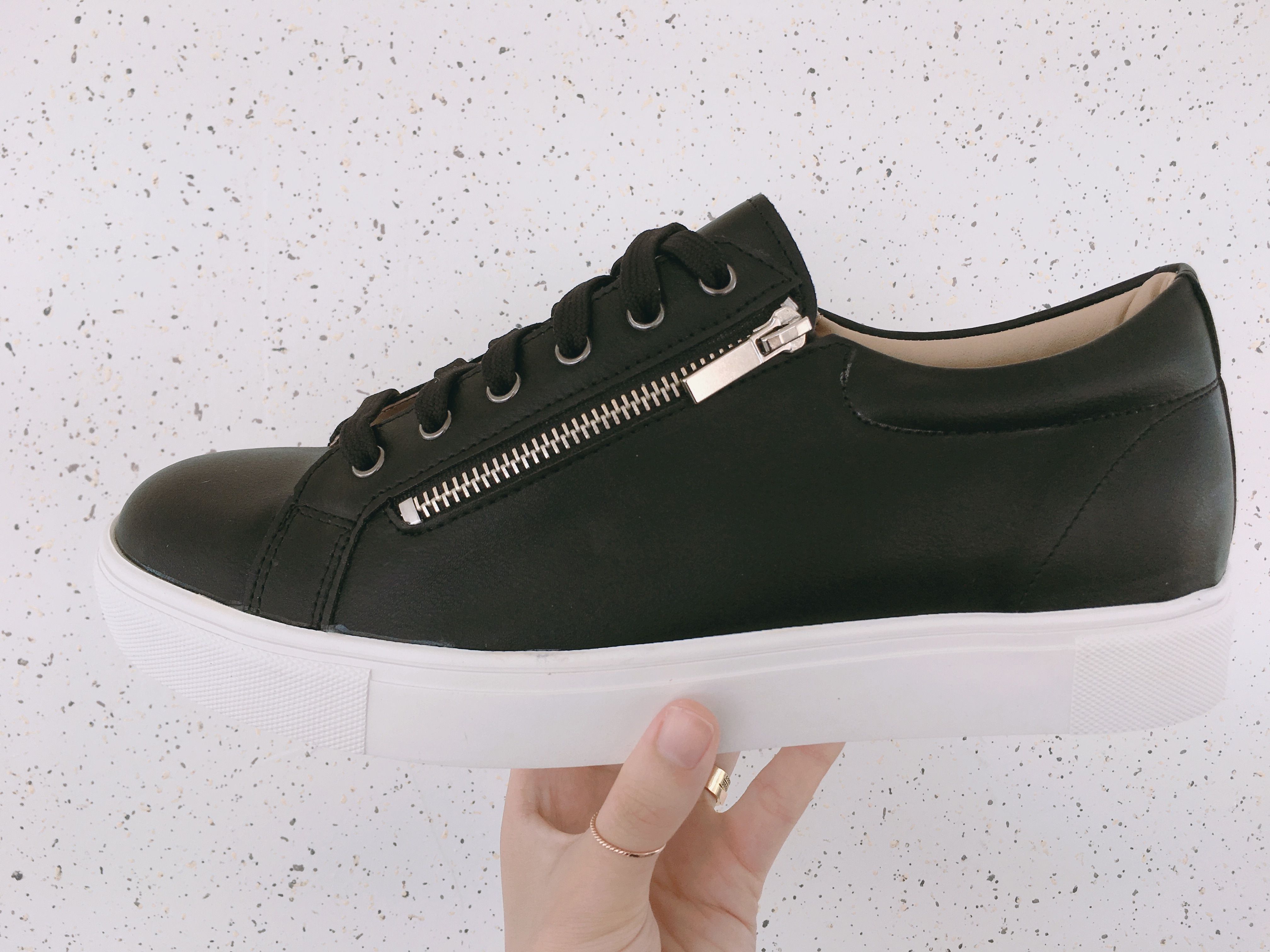 Men Height Shoes Men Heel Zipper Sneakers Shoes Wh