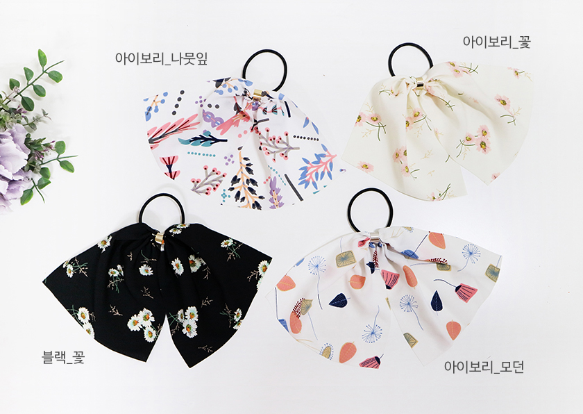 Scarf head strap, Lovely chiffon hair elastic fabr