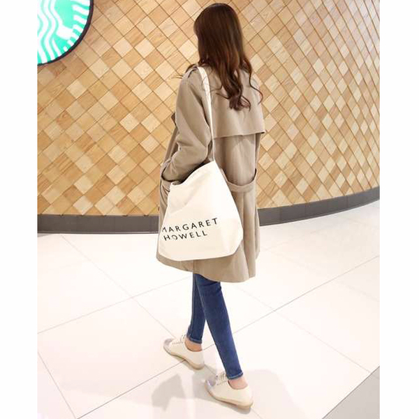 Casual canvas eco-bag with lightweight appeal 2col