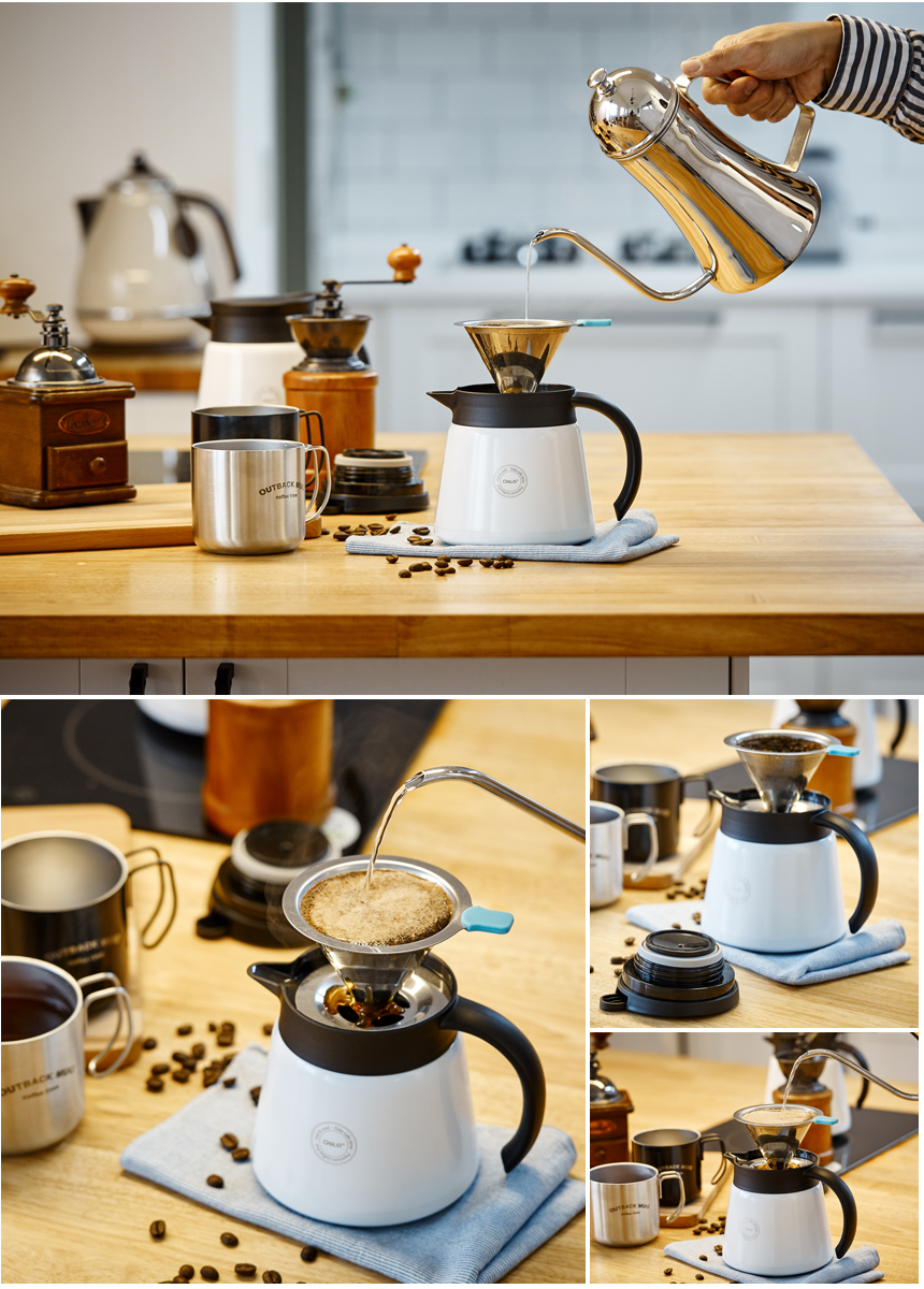 Paul Inlet Insulated Stainless Steel Coffee 600ml 