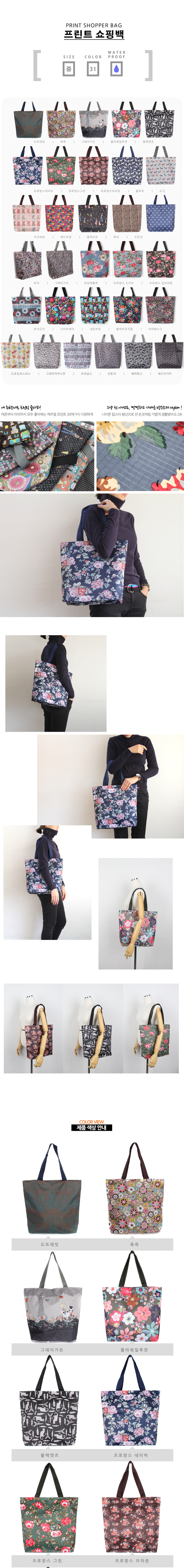 NEW ECO BAG Eco-Back Plain Shoulder Bag Waterproof