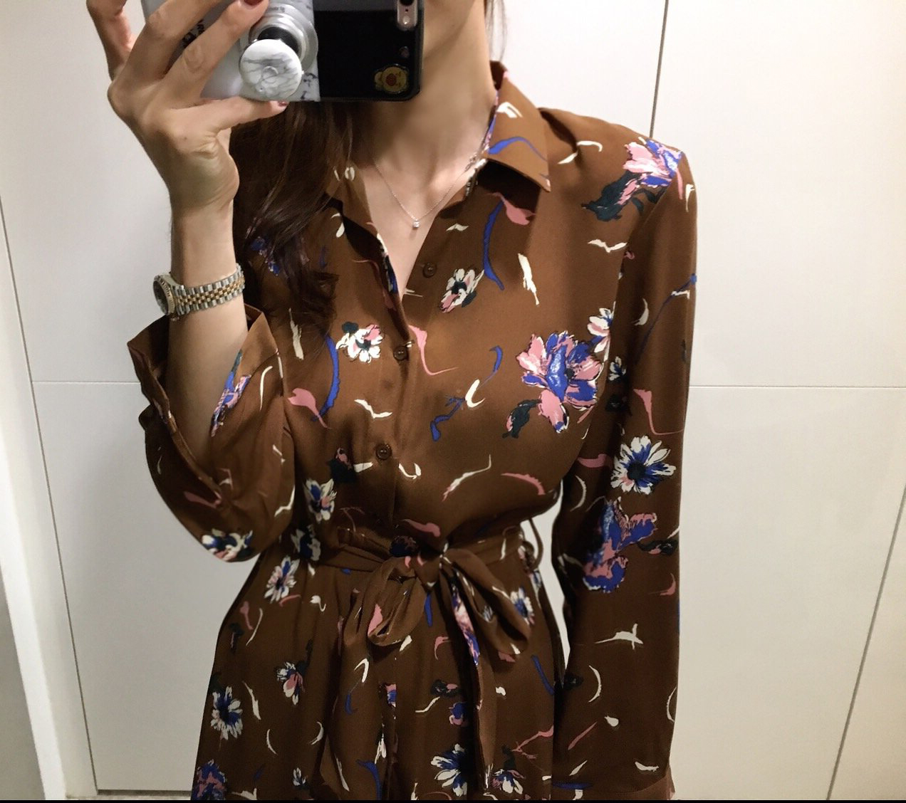 New Women Dress 2017 Autumn Bijua Flower One Piece