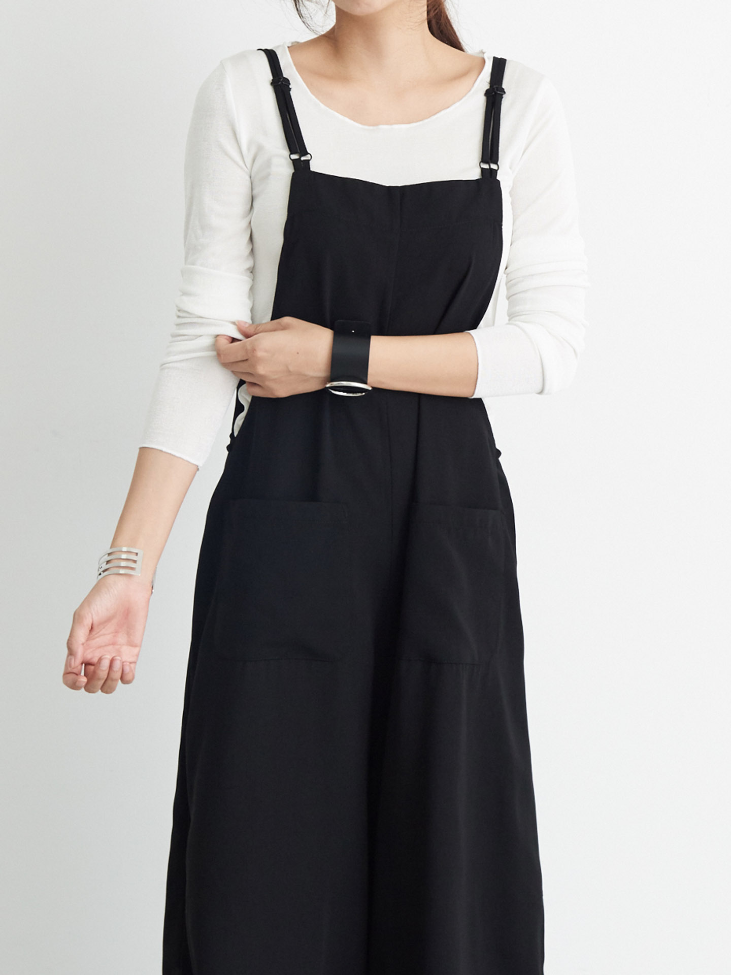 Basic T-shirts Daily Look Good Boat Neck Long Slee