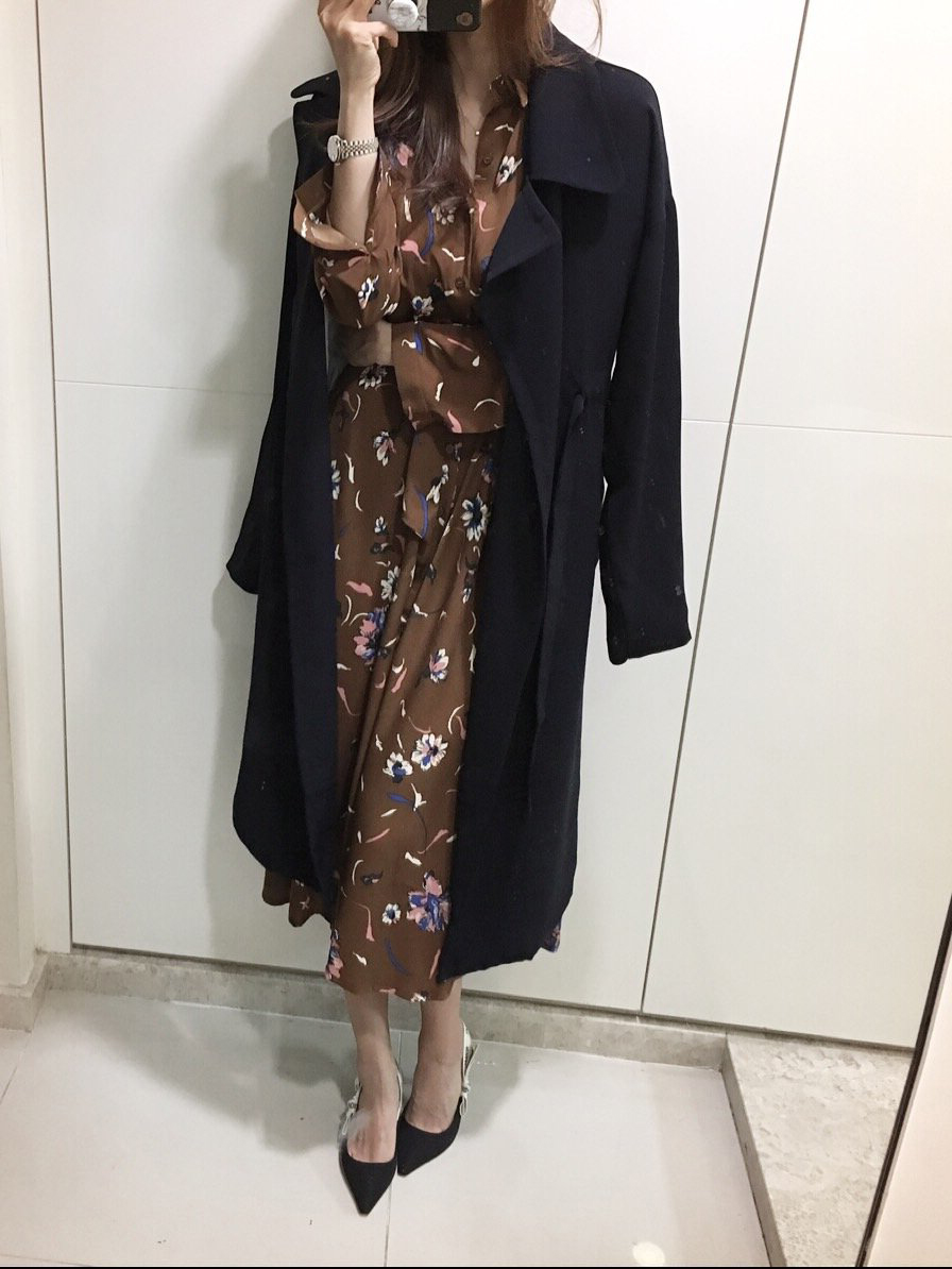 New Women Dress 2017 Autumn Bijua Flower One Piece