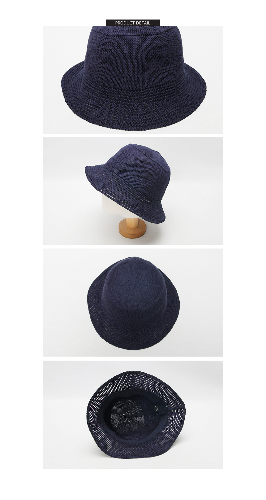 Women Sun Hats Natural Knitwear Autumn Hat Daily M