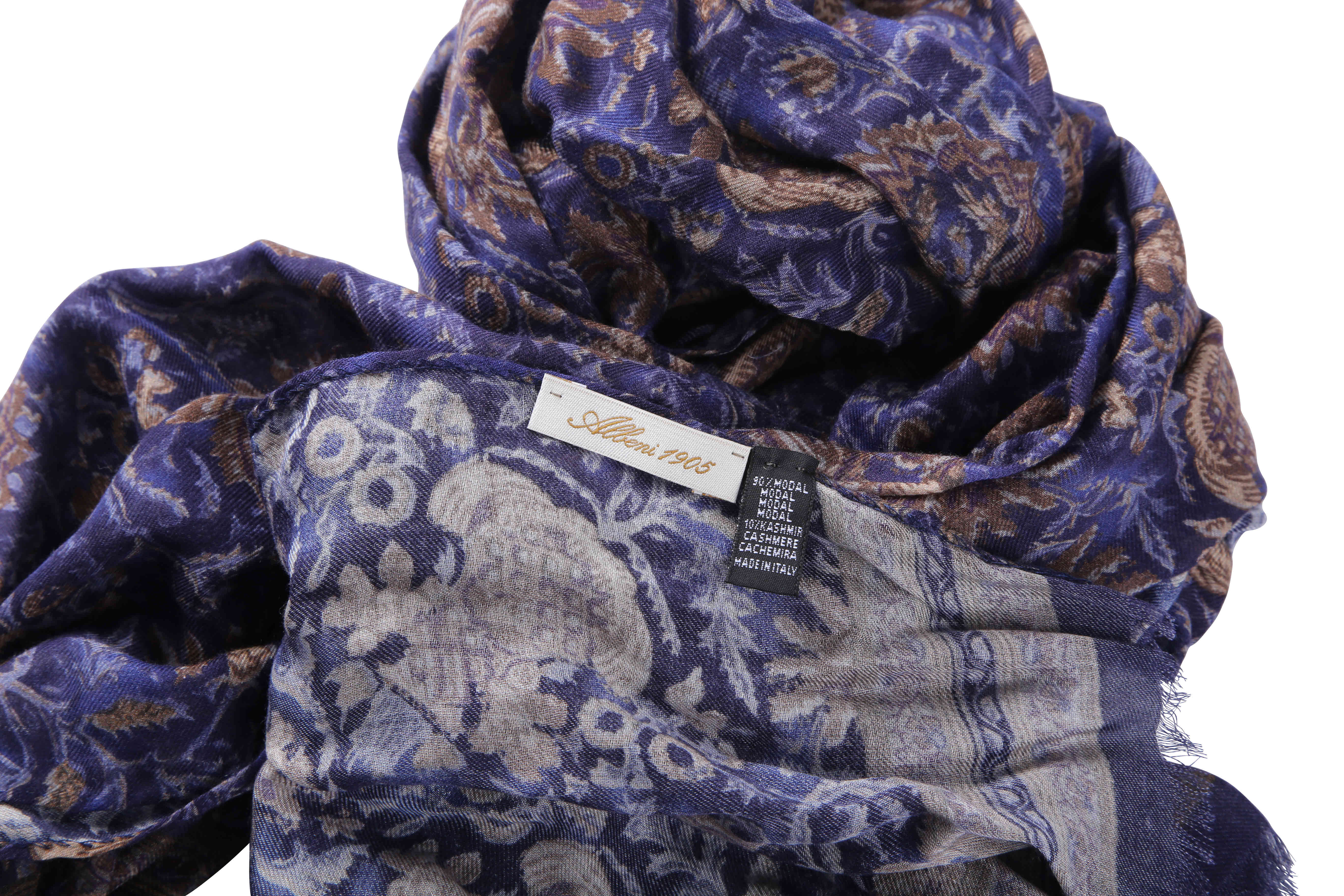 Albeni Albany Cashmere Muffler Scarf Modal Blend |
