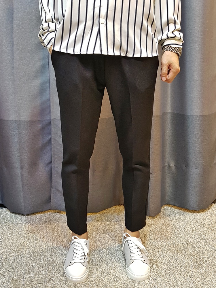 New Men's Pants Autumn Bending Slim Span Slacks