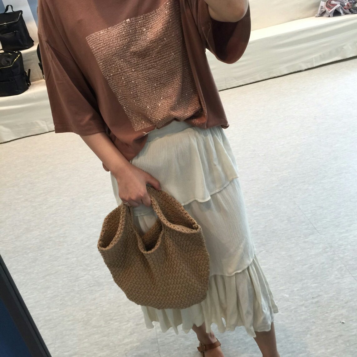 New Women's Bags Casual Knit Bag Autumn Statue 