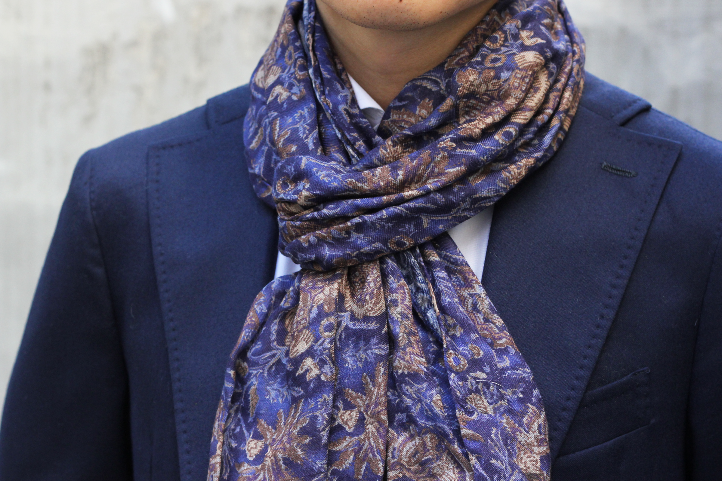 Albeni Albany Cashmere Muffler Scarf Modal Blend |