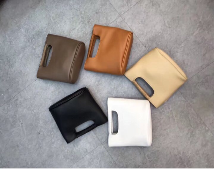 New Mini handles Cross back tote bag Small bag Cut