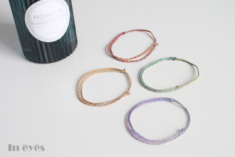 New Inaizu rainbow bracelet bracelet simple afford