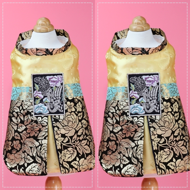 NEW DOG FASHION Puppy Clothes Hanbok Handmade Pepe