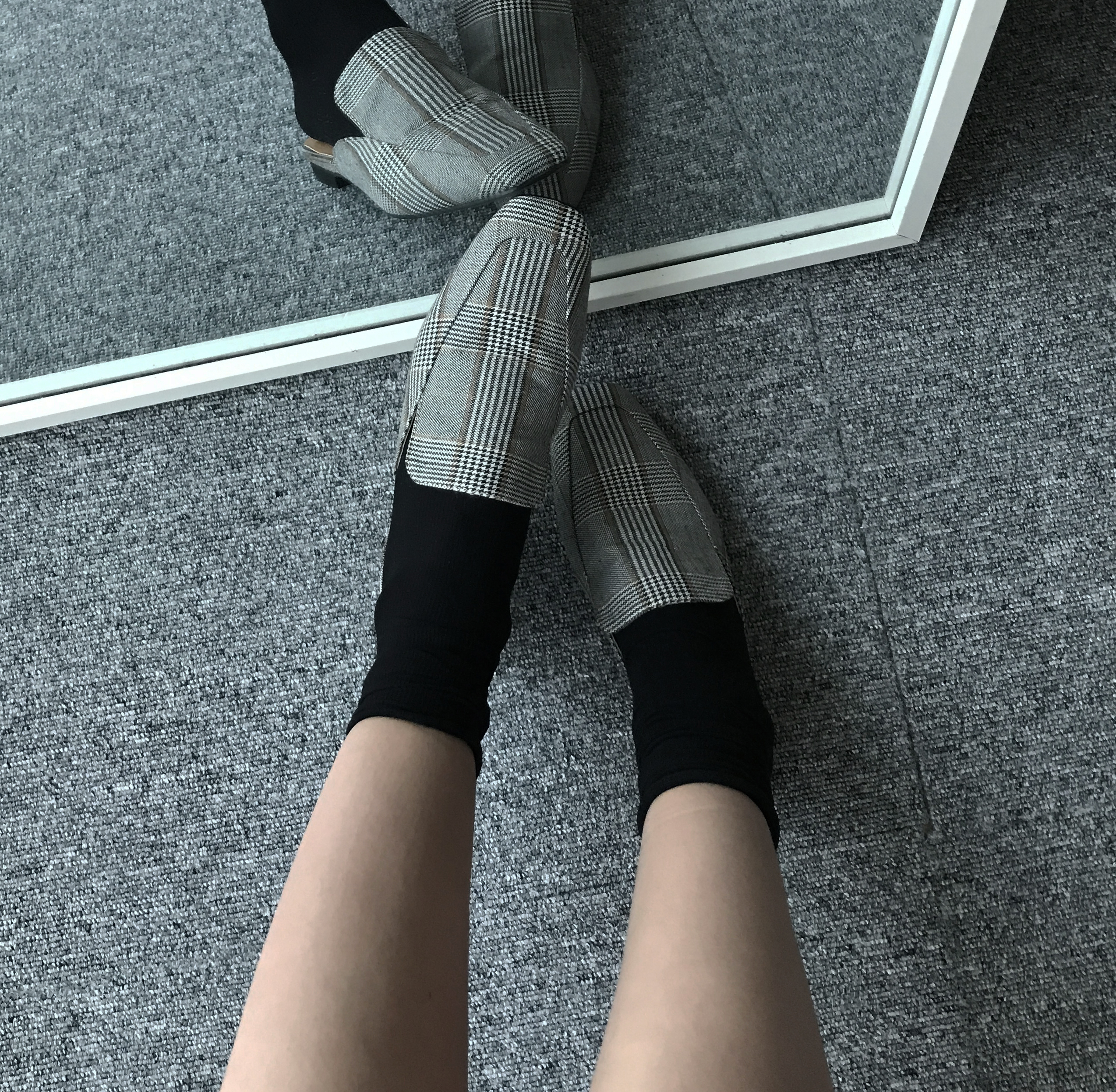 New Autumn Check Blotter Good Matching Minimal Cla