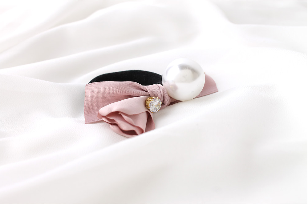 Gift point Ribbon Hair strap Hair strap Lovely CUT