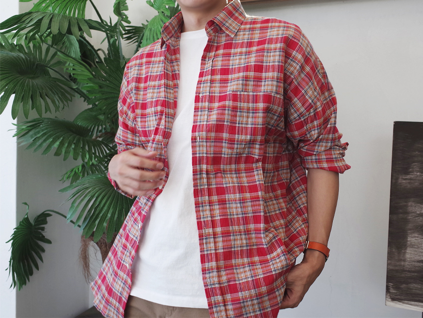 Women Blouses Autumn Woman Over Buffet Check South