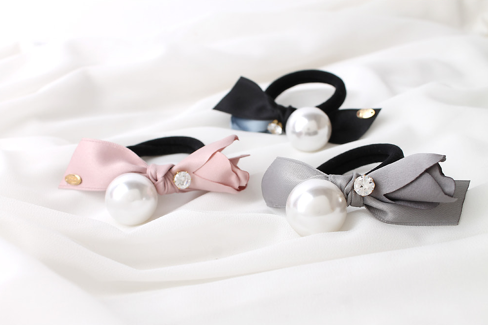 Gift point Ribbon Hair strap Hair strap Lovely CUT