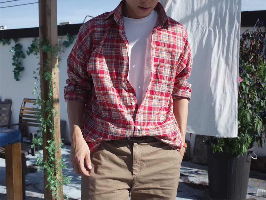 Women Blouses Autumn Woman Over Buffet Check South