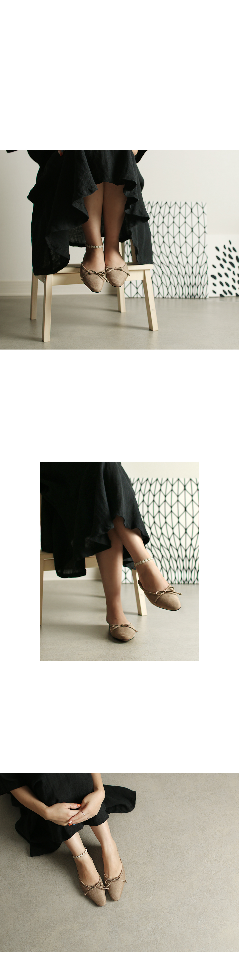 New instep ribbon suede blur _ 4color BL025 Unique