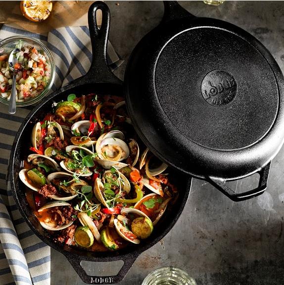 NEW FRYING PAN Lodge Skillet Cast Iron Fans 8 Inch