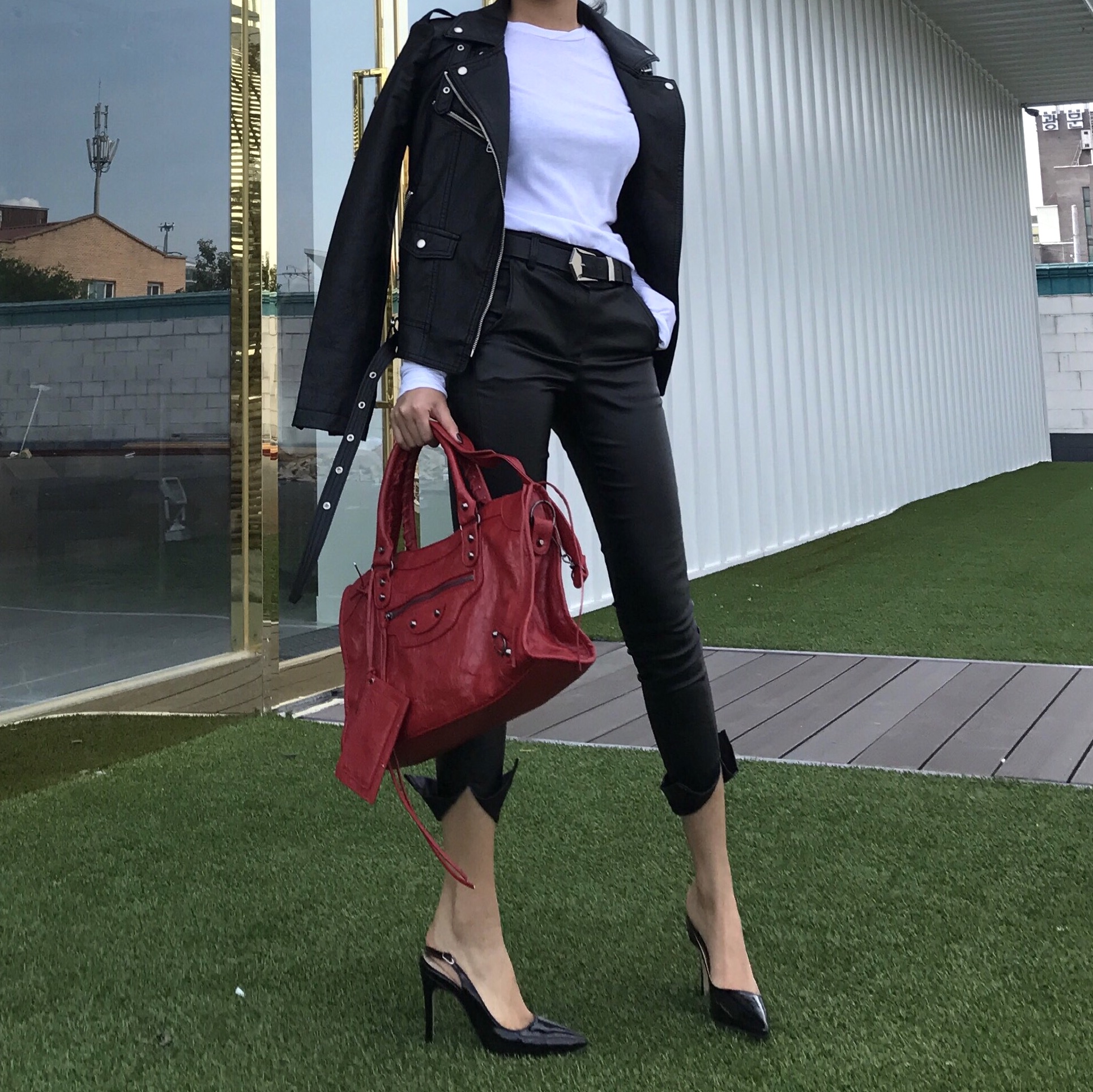 New Women's Bags HANDOID MIDDLE MOTOR BAG 19col