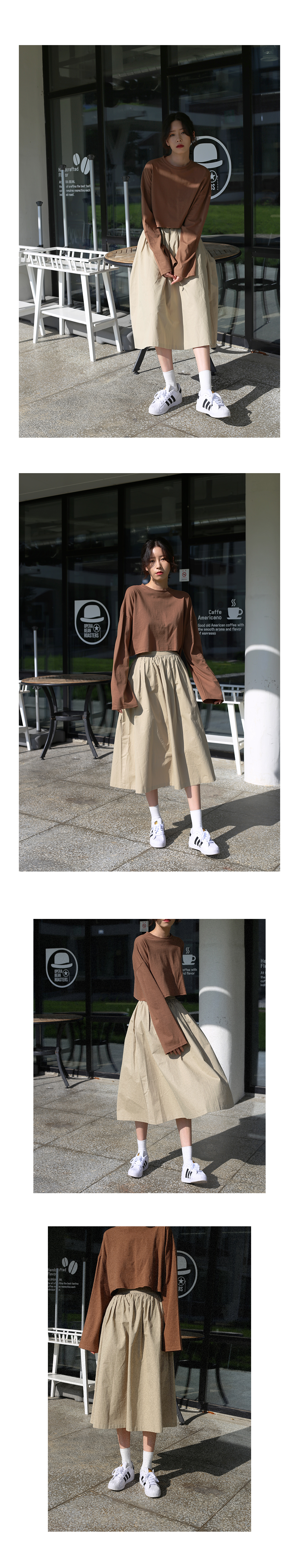 Black long-sleeved short-sleeved black tee shirt b