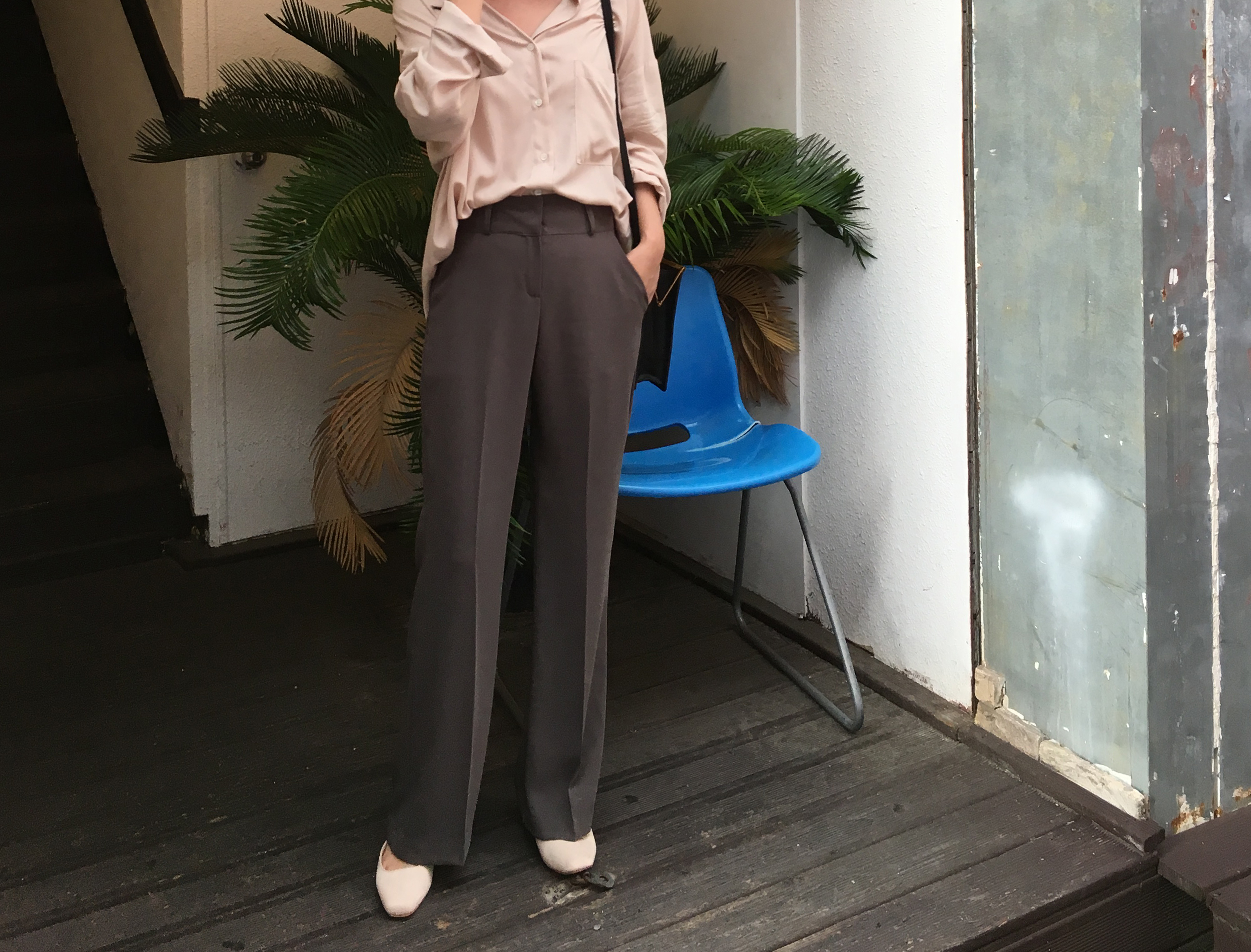 New Women's Pants Long Semi Boots Cut Charlotte