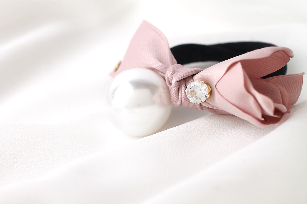 Gift point Ribbon Hair strap Hair strap Lovely CUT