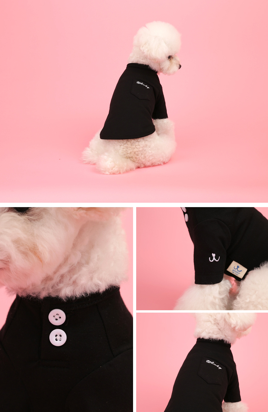 NEW DOG FASHION 10 Pocket Polo T-Shirts Winky pret