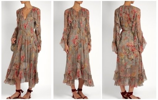 New Women Dress Zimmerman Mercer Flower Dress