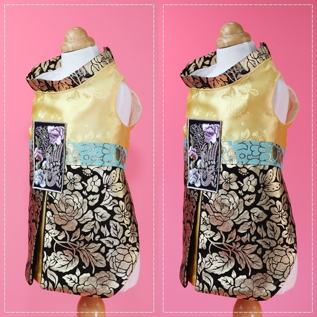 NEW DOG FASHION Puppy Clothes Hanbok Handmade Pepe