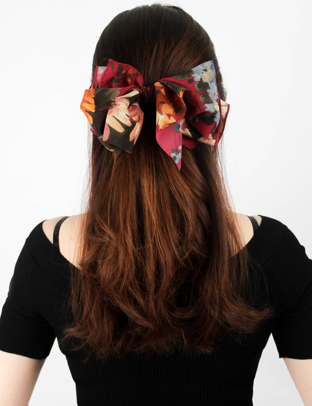 New Autumn flower ribbon pin LOVELY Wisteria items