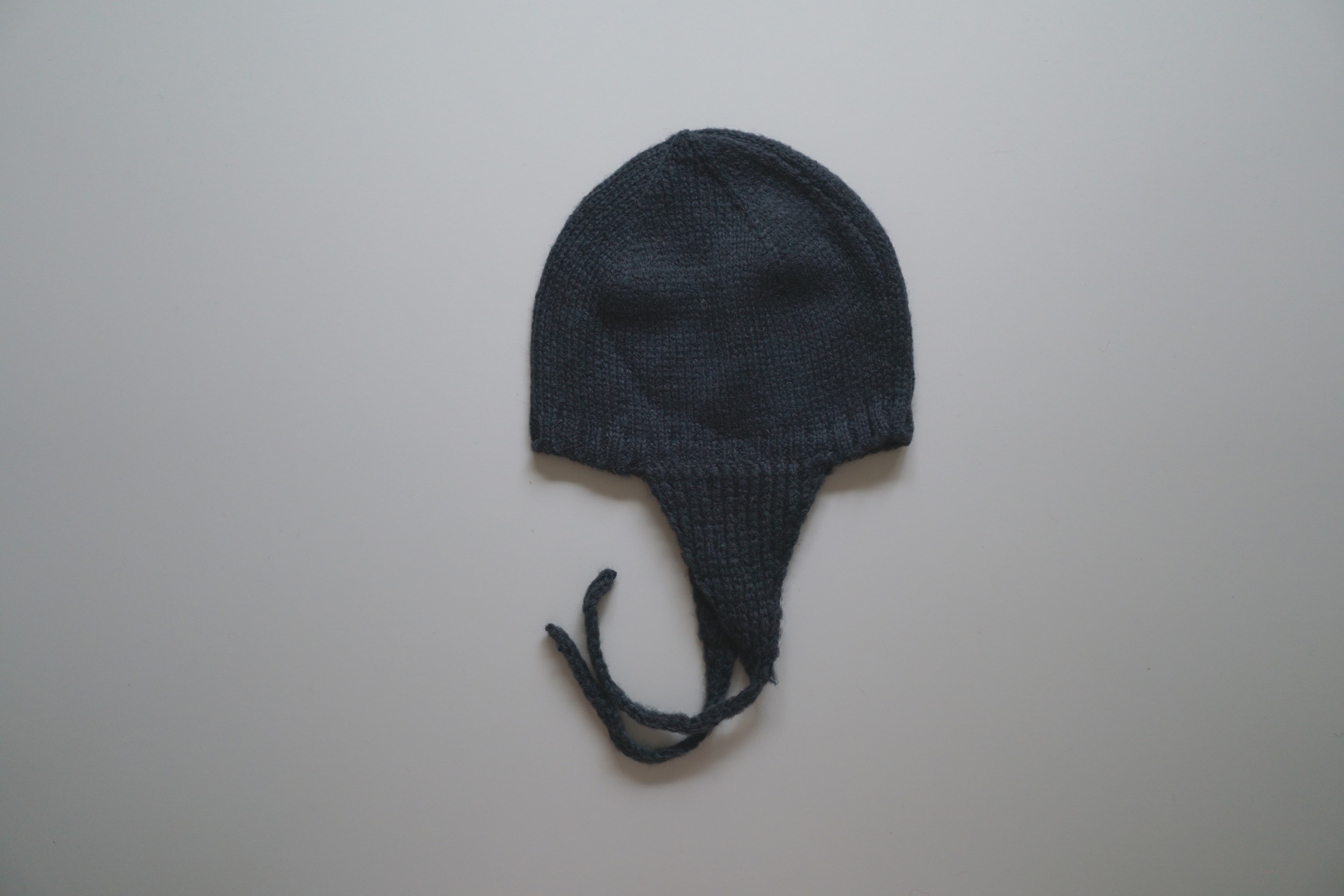 Baby cape cap st knit bonnet 5color infant earplug