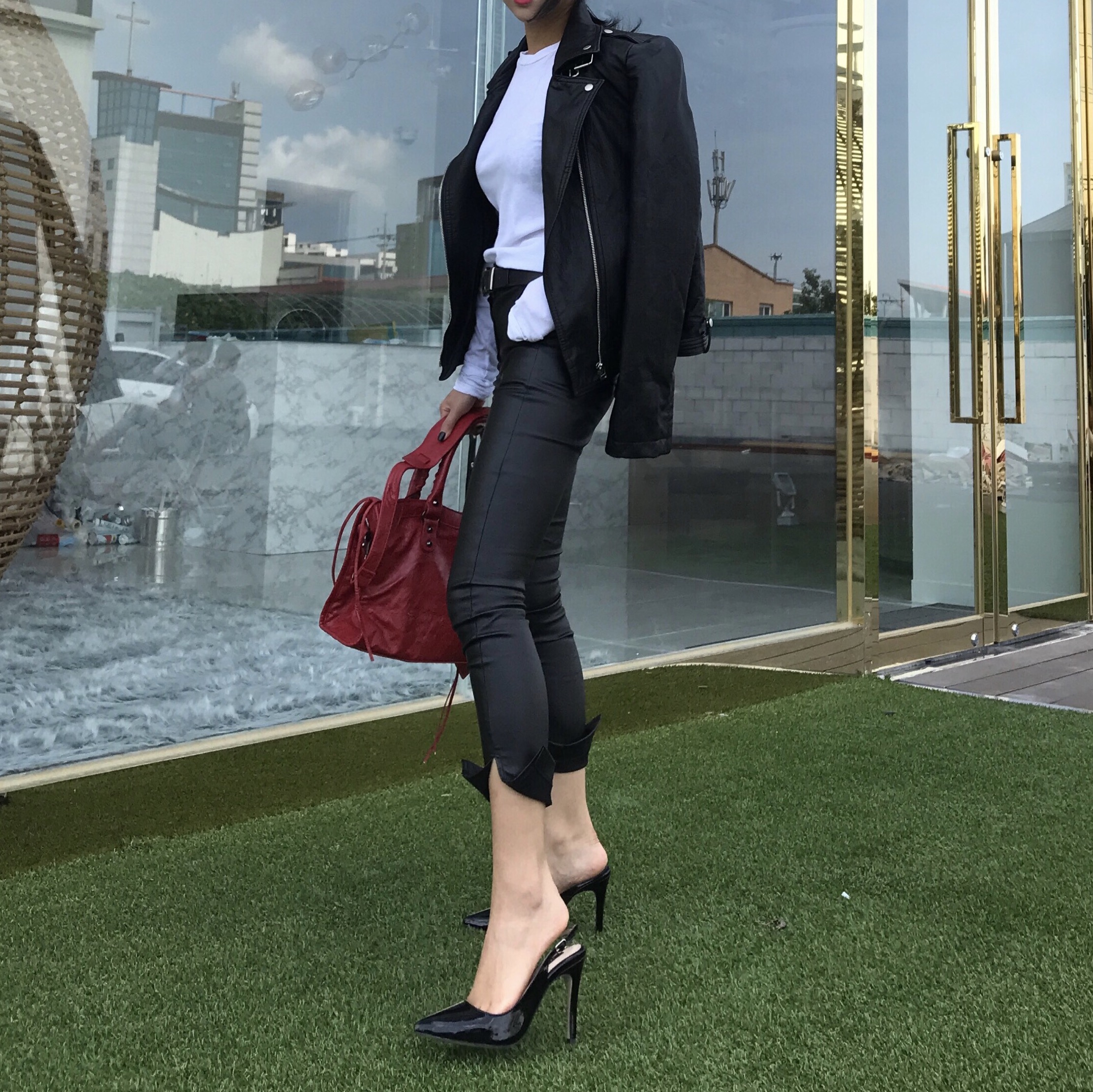 New Women's Bags HANDOID MIDDLE MOTOR BAG 19col