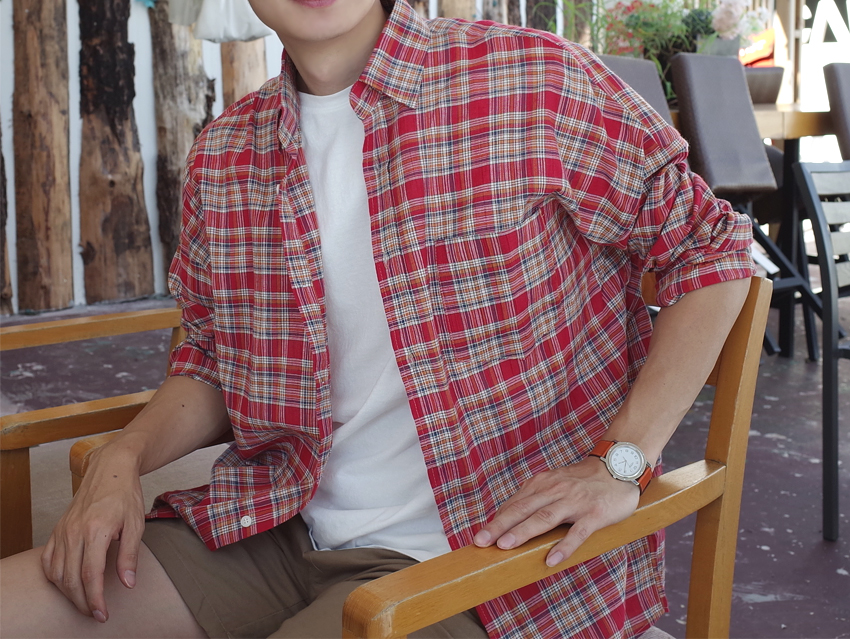 Women Blouses Autumn Woman Over Buffet Check South