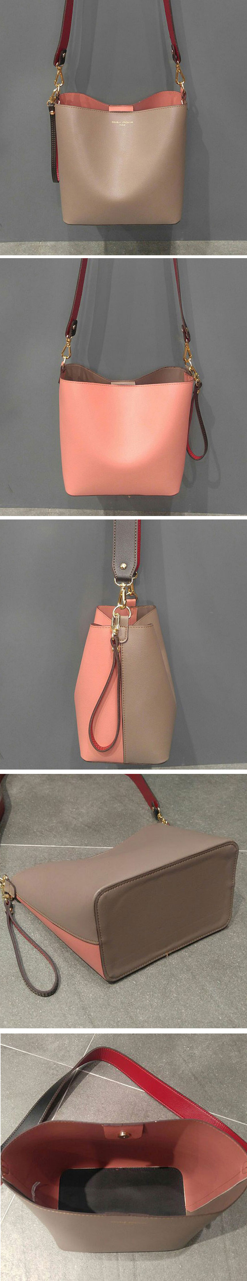 New tweed color bucket bag daily bag recommendatio