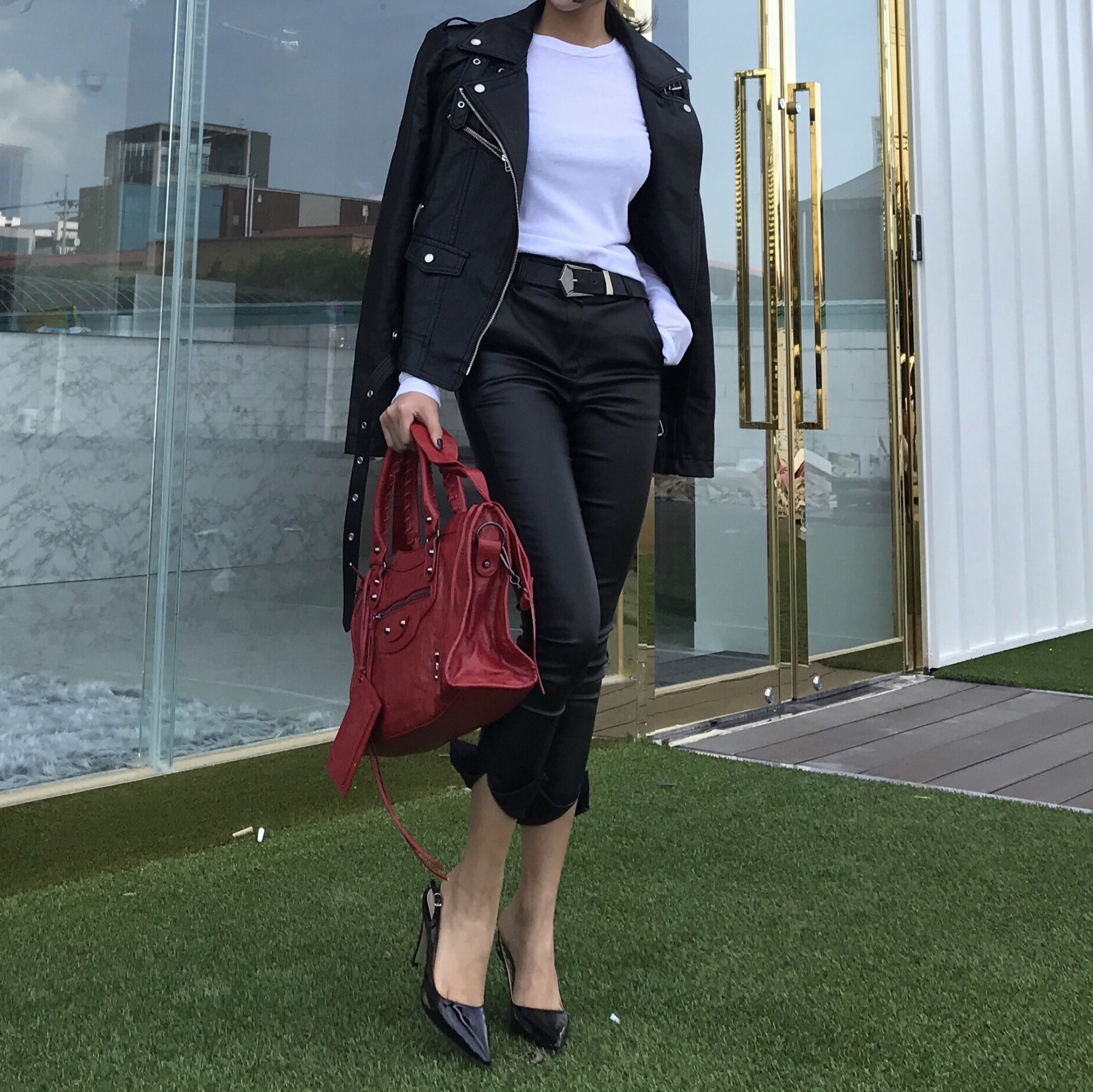 New Women's Bags HANDOID MIDDLE MOTOR BAG 19col