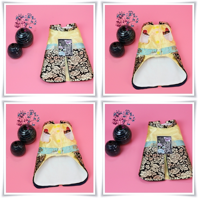 NEW DOG FASHION Puppy Clothes Hanbok Handmade Pepe