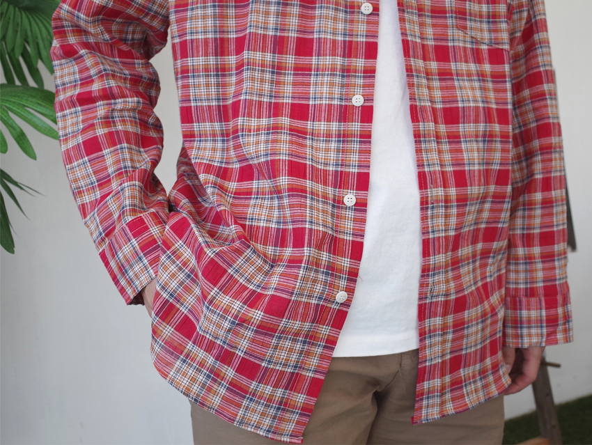 Women Blouses Autumn Woman Over Buffet Check South