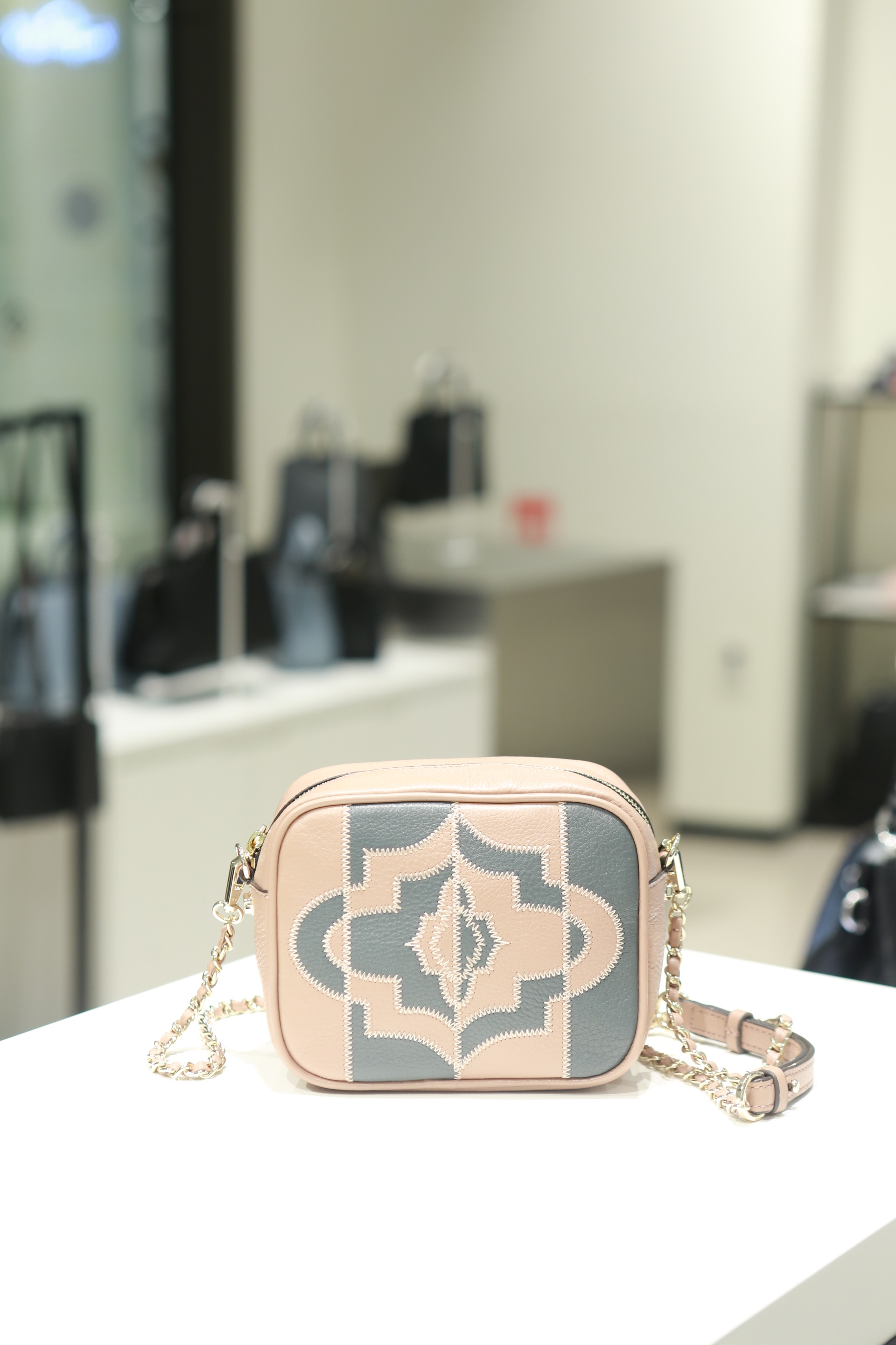 New Oyani Taylor Patch Mini Back Dusty Rose O7FBCB