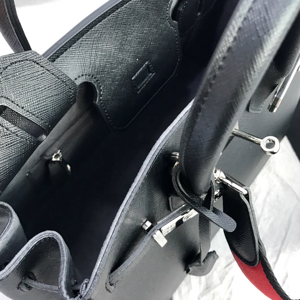 New Women's Bags Strap Birkin Bag Leather Tote 