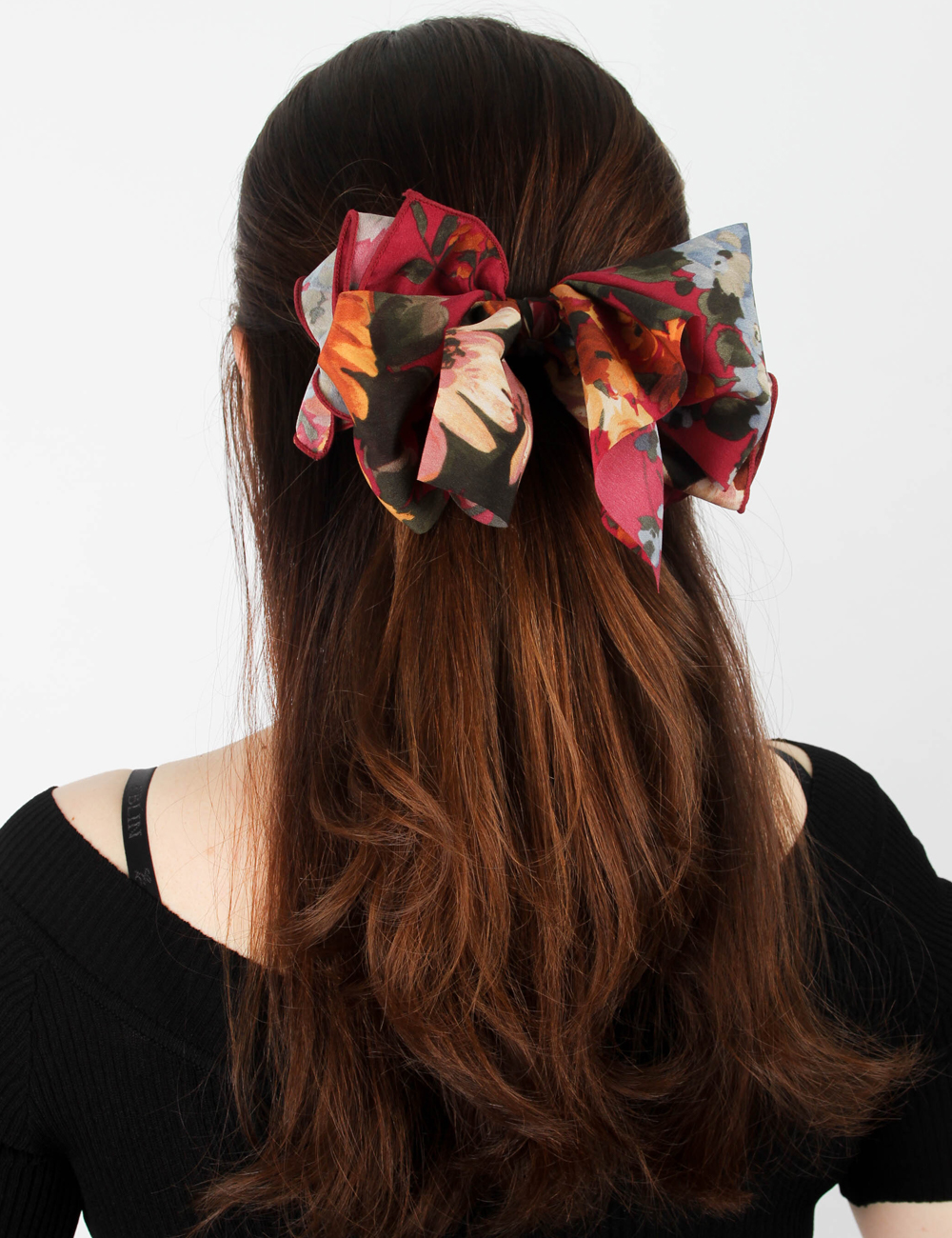 New Autumn flower ribbon pin LOVELY Wisteria items