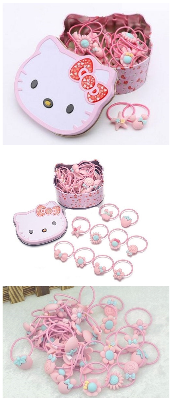 Hello Kitty Headband Set 40pcs Art Pretty Twist Sa