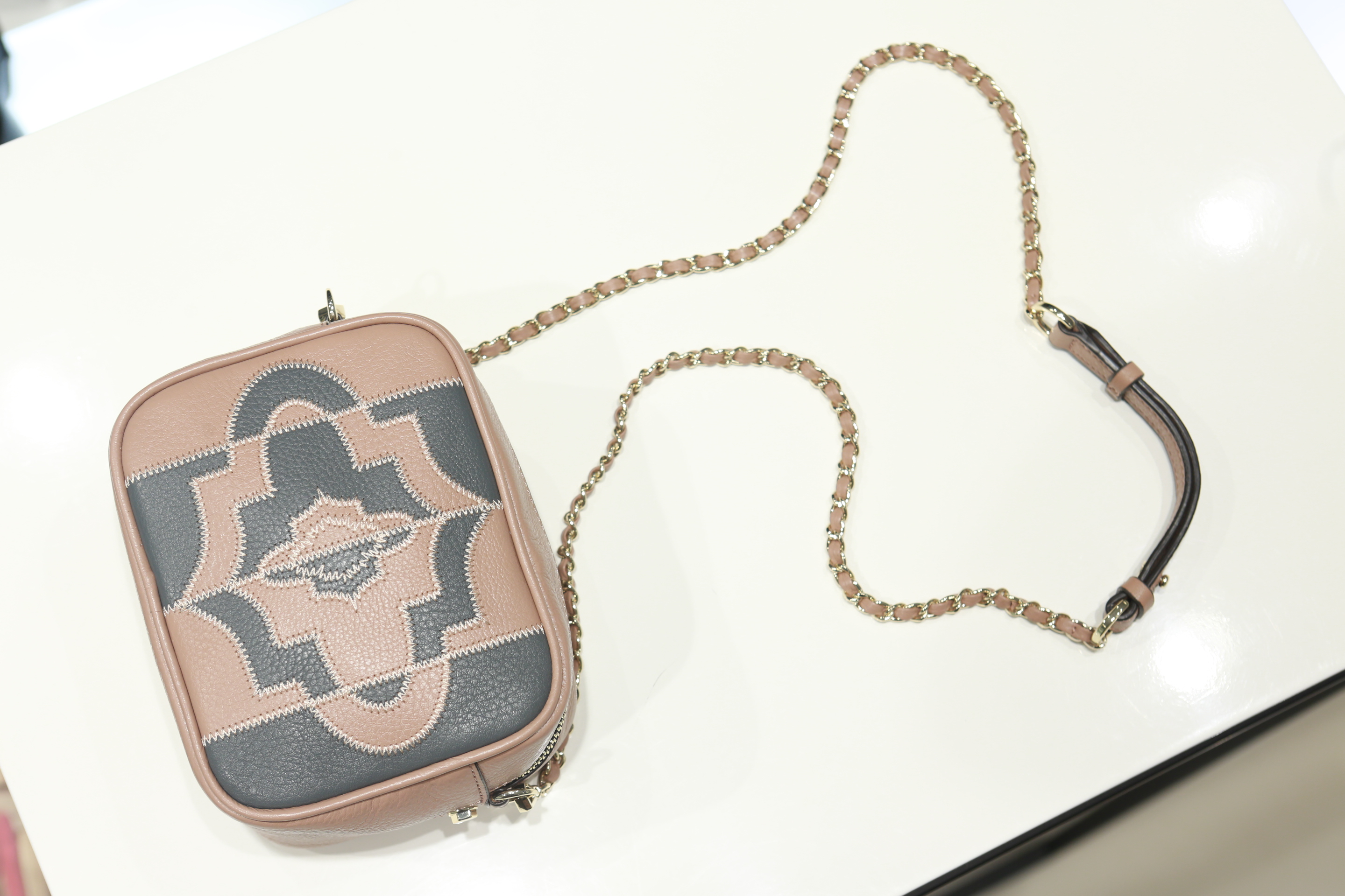 New Oyani Taylor Patch Mini Back Dusty Rose O7FBCB