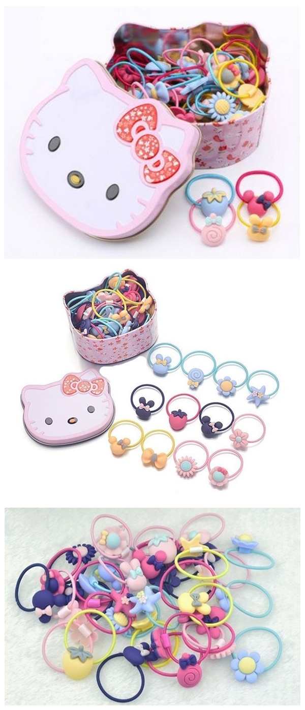 Hello Kitty Headband Set 40pcs Art Pretty Twist Sa