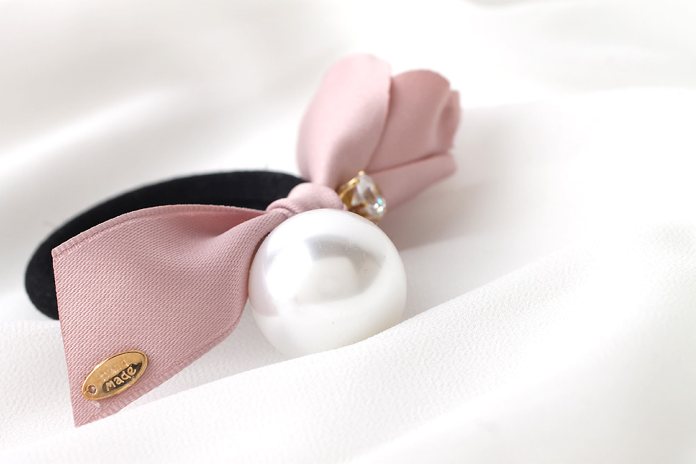 Gift point Ribbon Hair strap Hair strap Lovely CUT