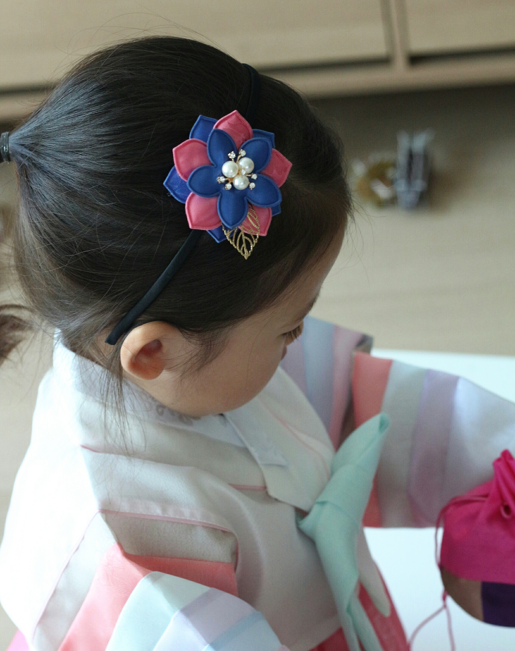 Hanbok Hanbok Headband Accessories Hair Band Birth