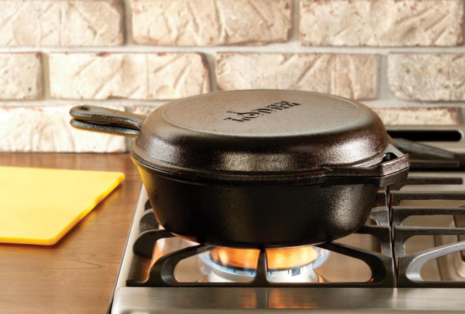 NEW FRYING PAN Lodge Skillet Cast Iron Fans 8 Inch